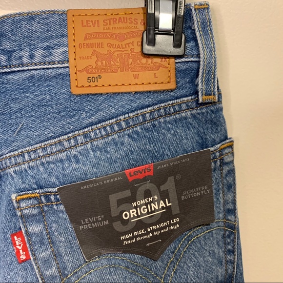 NEW 501 Levi's Wedgie Icon Jeans in Truth Unfolds - Picture 7 of 10
